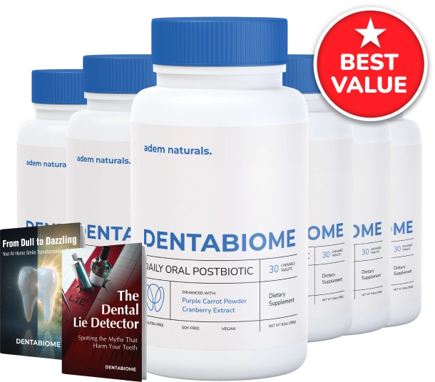 DentaBiome 6 bottle best value bundle